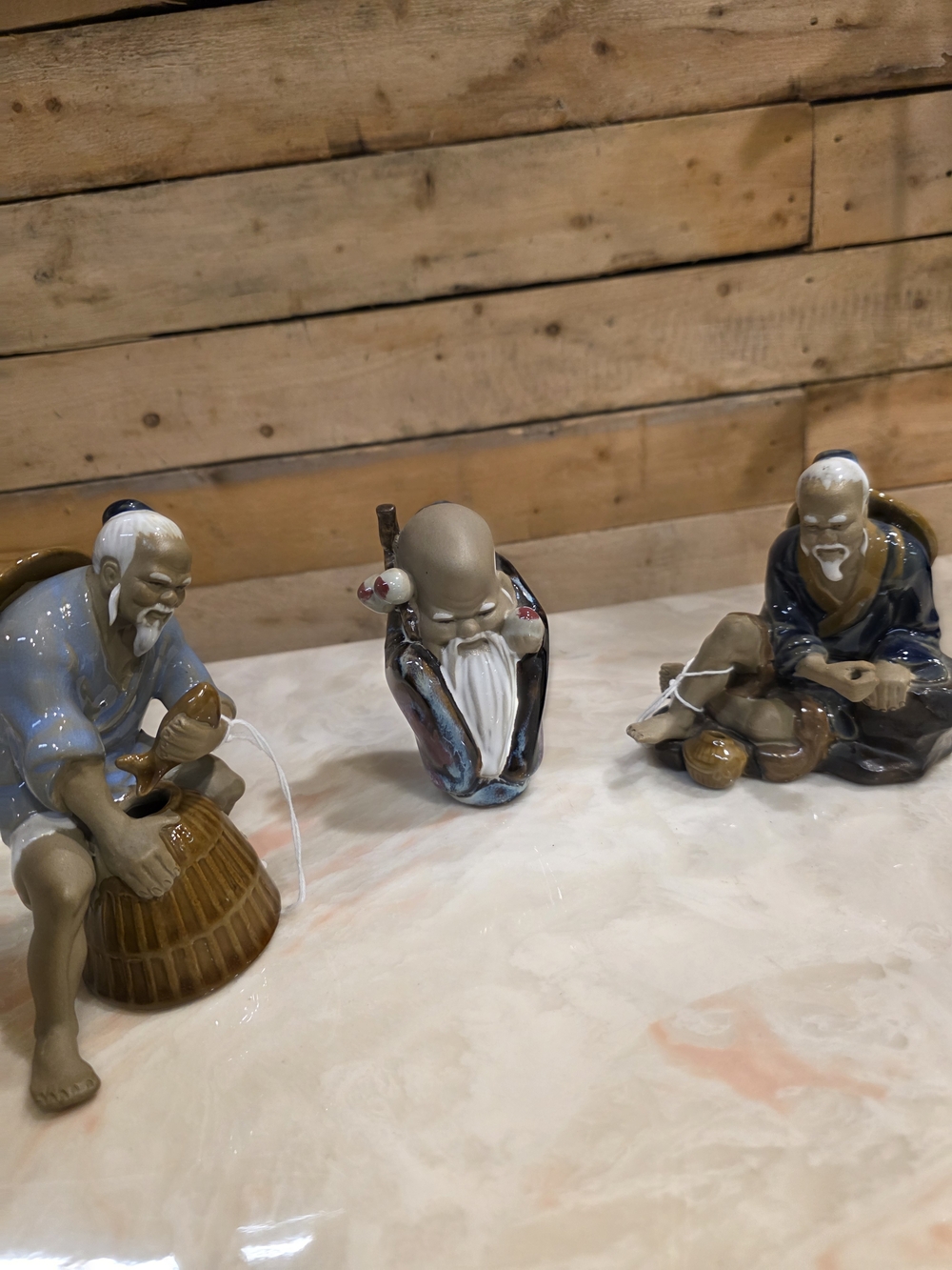 Ceramic Three Wise Men Figurine Set - Multi-Color